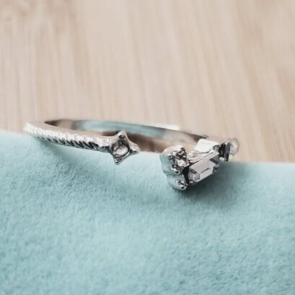 2/$35-New Open Ring Rope Inspired Detailing